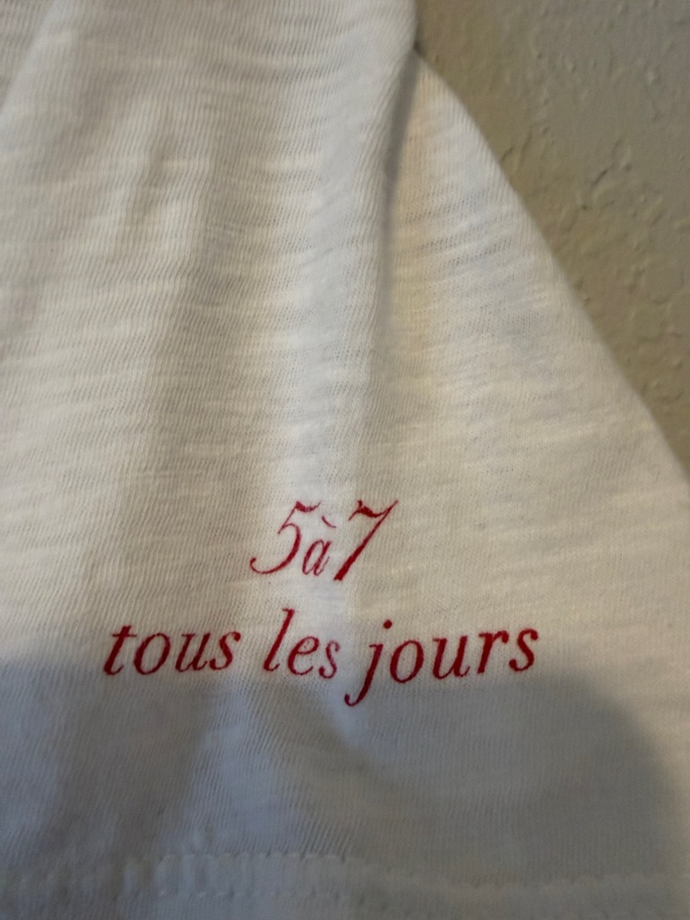 cinq a sept JE T'AIME HEART TEE - Picture 6 of 8